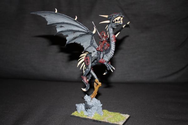Black Dragon, Dark Elves, Dreadlord, Warhammer Fantasy - Dark